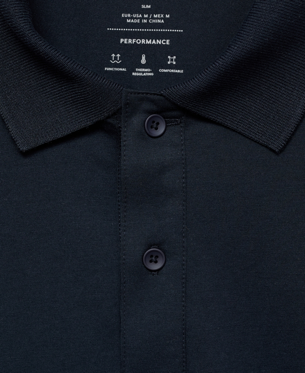 Mango Men's Slim-Fit Thermolite Polo Shirt