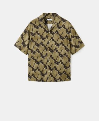 Men's Flowy Printed Shirt