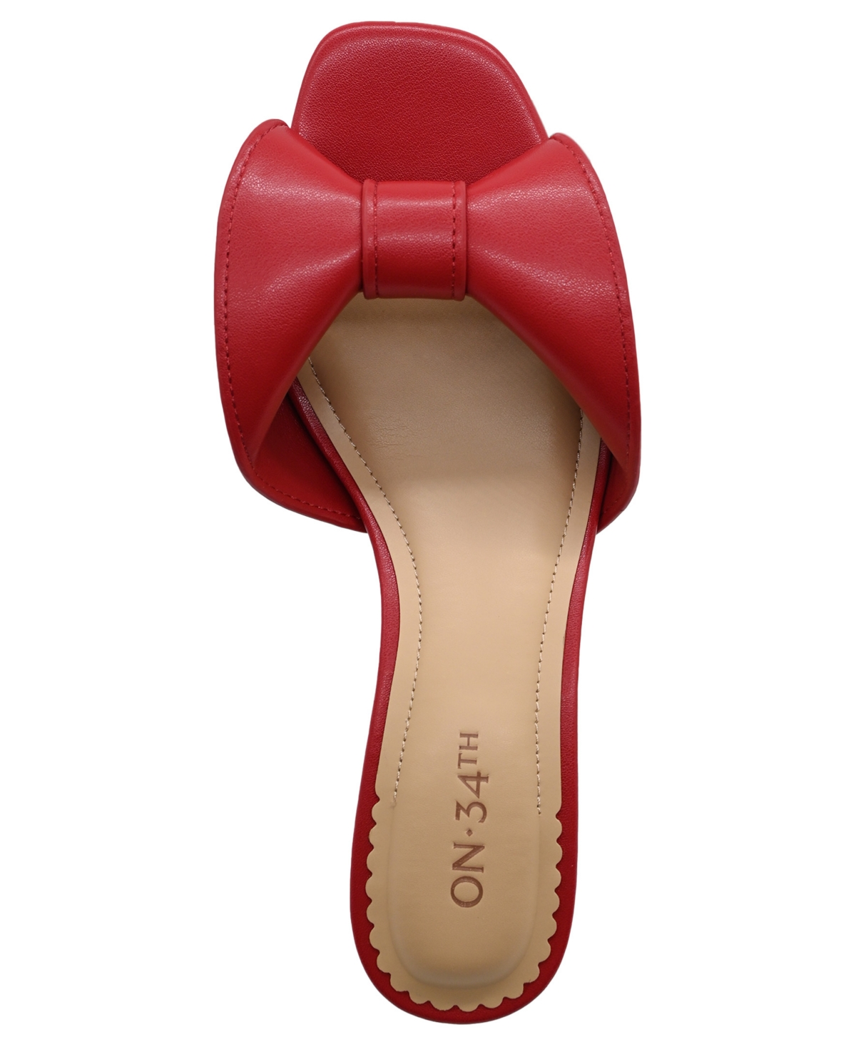 On 34th Women's Archerr Slide Sandals, Macy's Exclusive In Brown