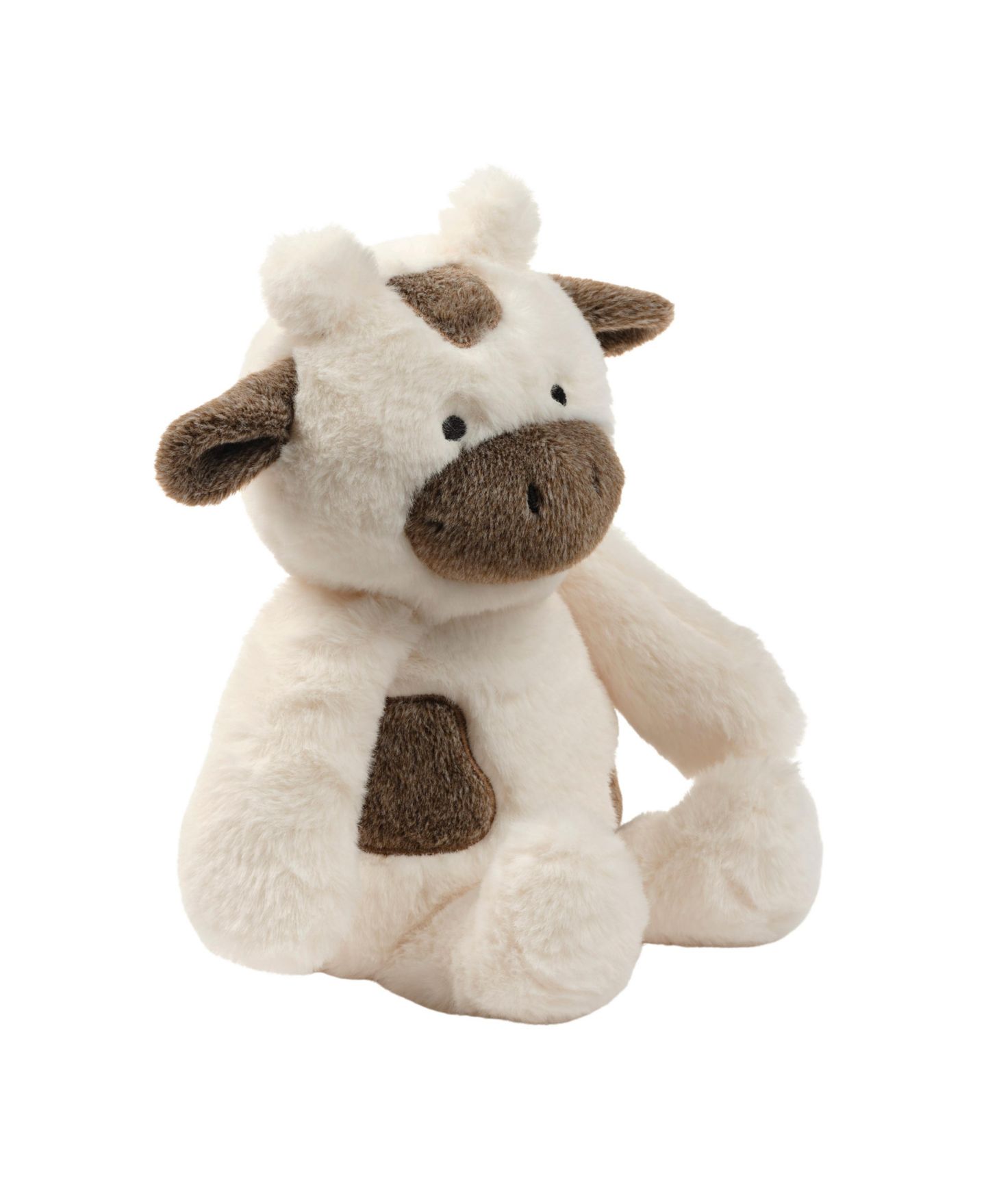 Детская мягкая игрушка Bedtime Originals Milkshake 12" Plush Cow Stuffed Animal, цвет: Кремовый — фото 7