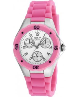 Women's 18791 Angel Quartz Chronograph White Dial Watch