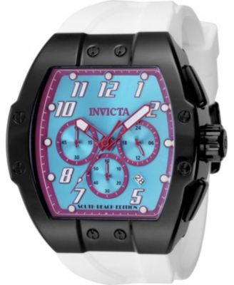 Men's 48940 Invicta Racing  Quartz Chronograph AQUA Dial Watch