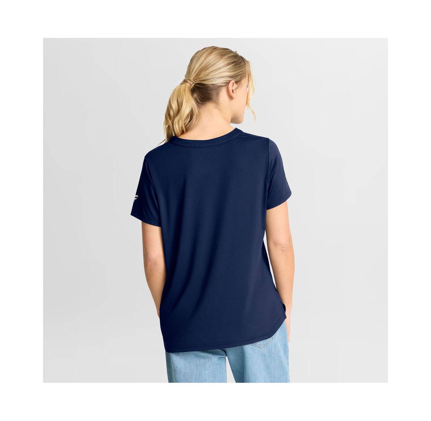 Women's Navy New York Rangers Authentic Pro Rink Tech T-Shirt