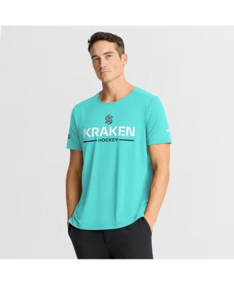 Fanatics - Men's Light Blue Seattle Kraken Authentic Pro Rink Tech T-Shirt