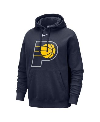 Men's Navy Indiana Pacers Essential Logo Club Pullover Hoodie