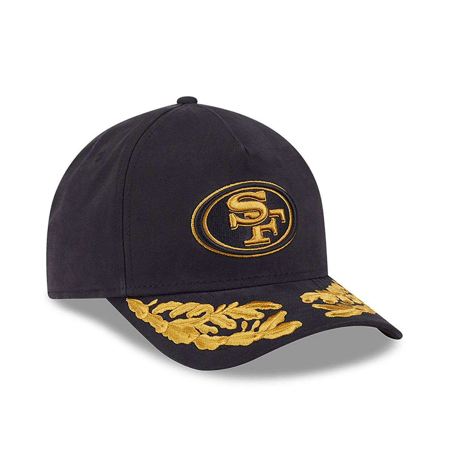 Мужская кепка New Era x Alpha Industries Black San Francisco 49ers A-Frame 9FORTY Adjustable Hat — фото 3