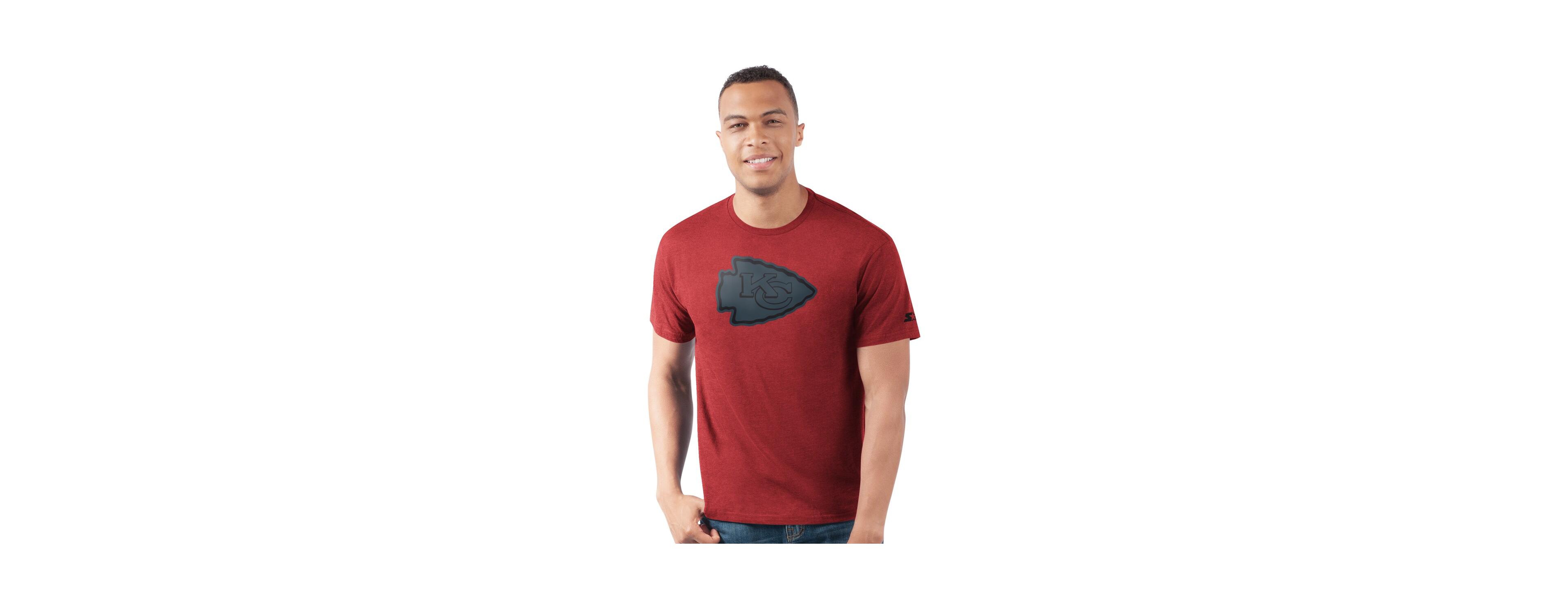 Starter Men's Red Kansas City Chiefs Prime Time T-Shirt