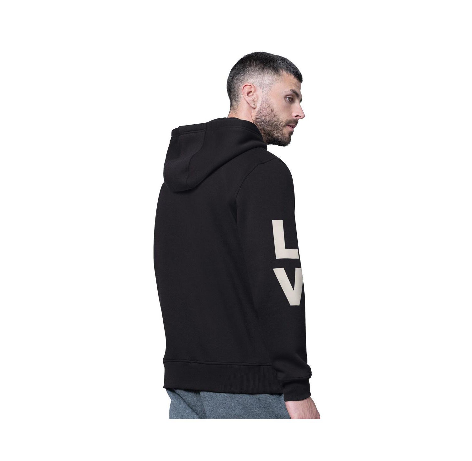 Men's Black Las Vegas Raiders Handoff Fleece Hoodie Sweatshirt