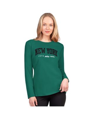 G-III 4Her by Carl Banks - Women's Green New York Jets Best Play Long Sleeve T-Shirt