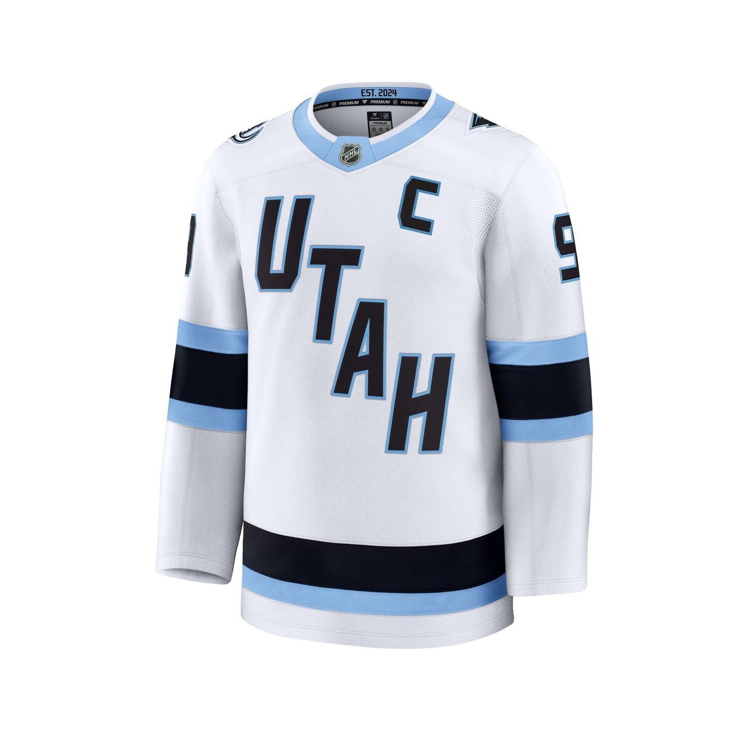 Men's Clayton Keller White Utah Mammoth Away Premium Player Jersey