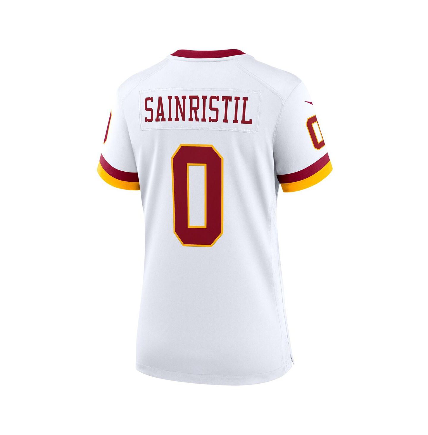 Женское джерси Nike Women's Mike Sainristil White Washington Commanders Game Super Bowl Era Jersey — фото 3