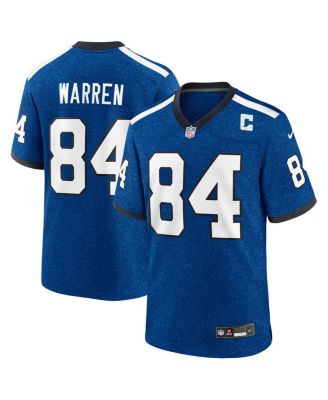 Nike - Men's Tyler Warren Heather Royal Indianapolis Colts Alternate 2 Indiana Nights Game Jersey