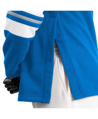 Men's Blue Detroit Lions Adaptive Lord Stanley Crewneck Sweatshirt