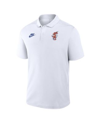 Men's White Florida Gators Swinging Gator Franchise Polo Shirt