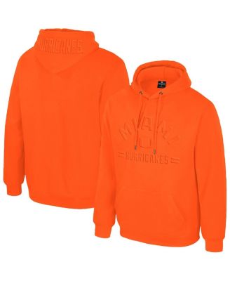 Colosseum - Men's Orange Miami Hurricanes New Member Hoodie