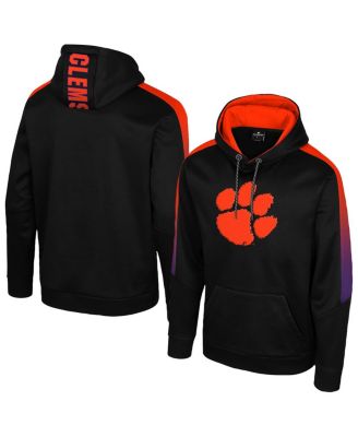 Colosseum - Men's Black Clemson Tigers The Gang Blackout Hoodie