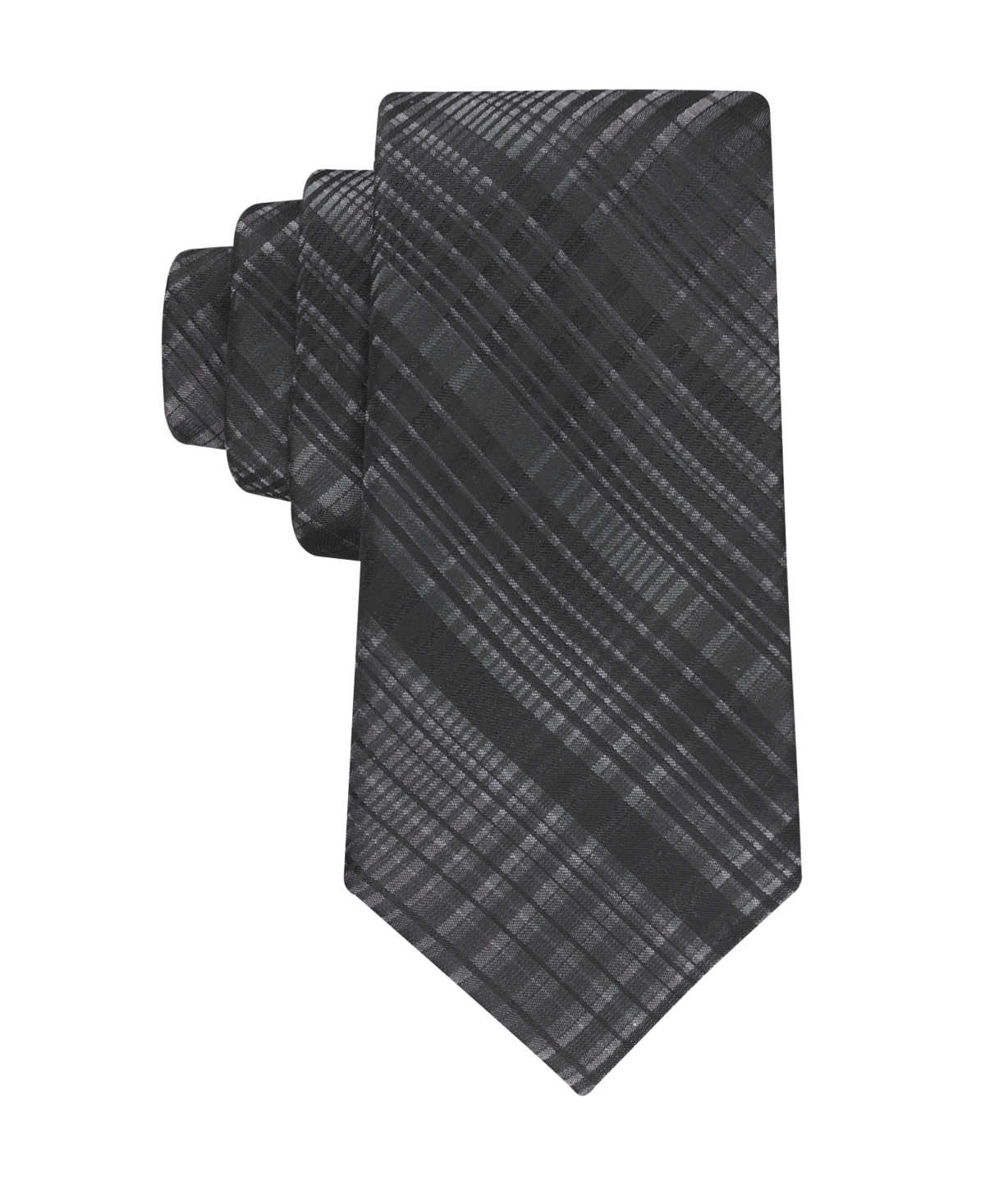 Calvin Klein Men's Kalie Ombre Plaid Tie