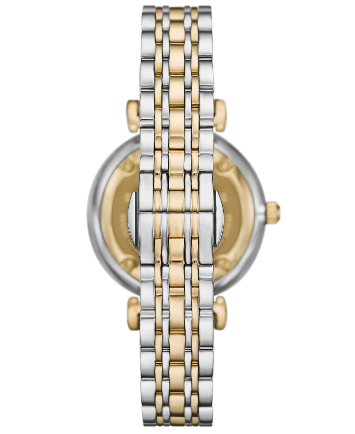 Emporio Armani Women's Two-Hand Two-Tone Stainless Steel Watch, 32mm