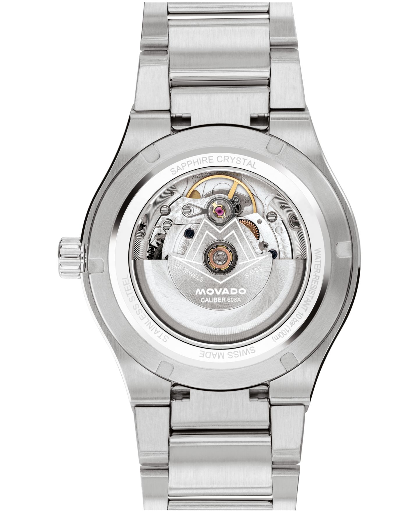 Мужские часы Movado Museum Imperiale Swiss Automatic Stainless Steel Watch, 40mm — фото 3