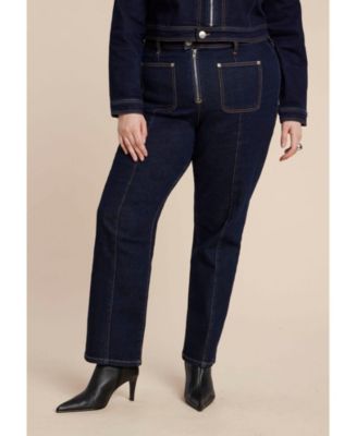 Women's Zip Front Bootcut Jean