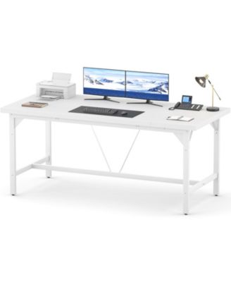 63 x 31.5 inches Computer Desk, Sturdy Large Office Desk, Premium 2 Person Long Desks