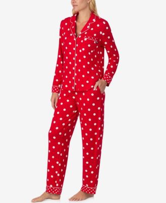 Women's 2-Piece Sleepwear Long-Sleeve Top and Pajama Pants Set