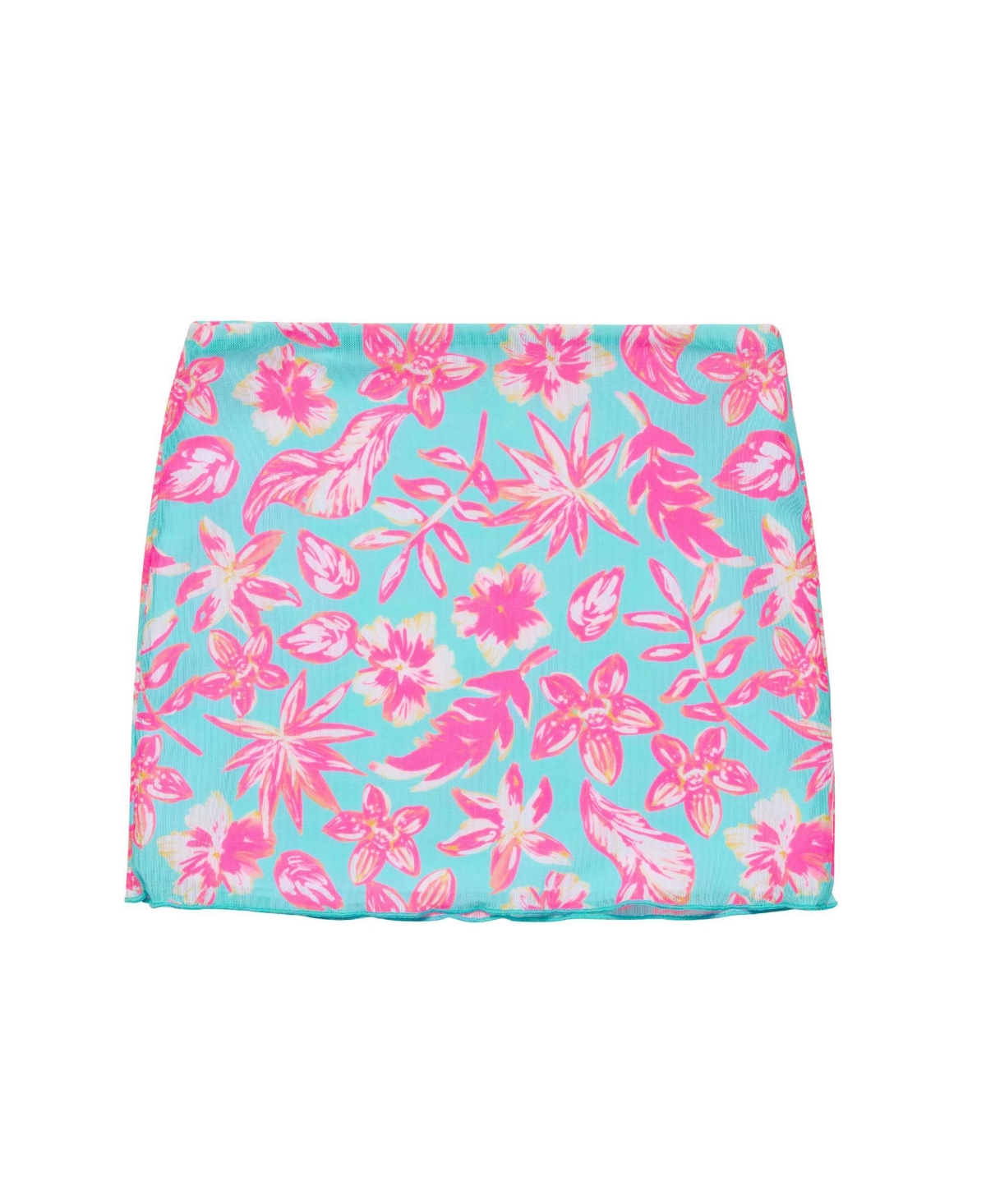 Snapper Rock Big Girls Tropical Glow Teen Mini Skirt