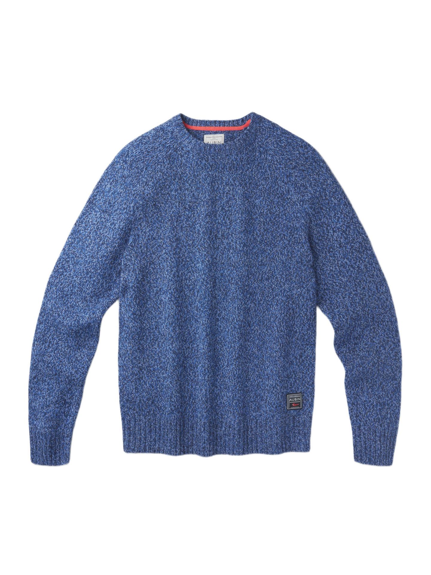 Мужской свитер Aubin Riply Twist Crew Neck, цвет: Синий — фото 2