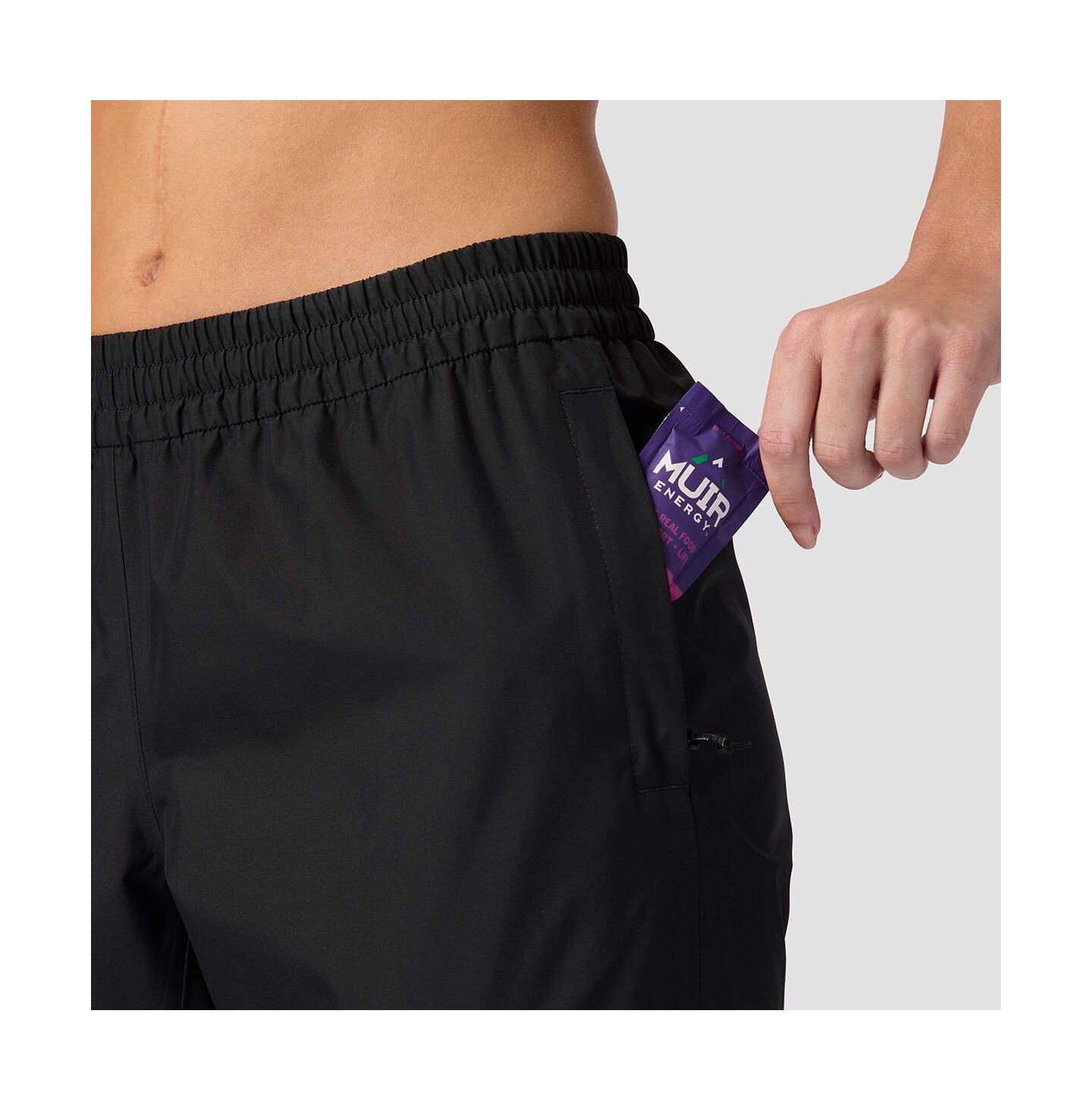 Женские брюки Backcountry BGA Kanarra 2.5L Rain Pant Rain and Wind Pants, цвет: Чёрный — фото 7
