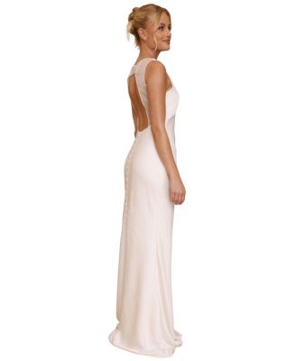 Women's Clarise Organza Open Back Maxi Dress