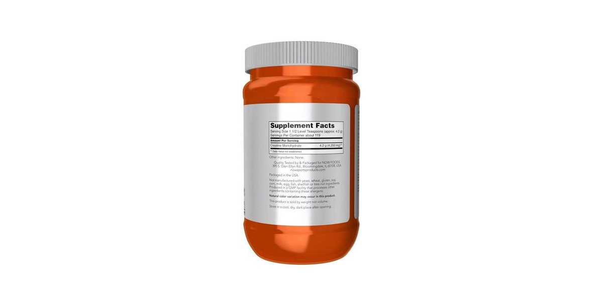 Now Foods Creatine Monohydrate Micronized Powder