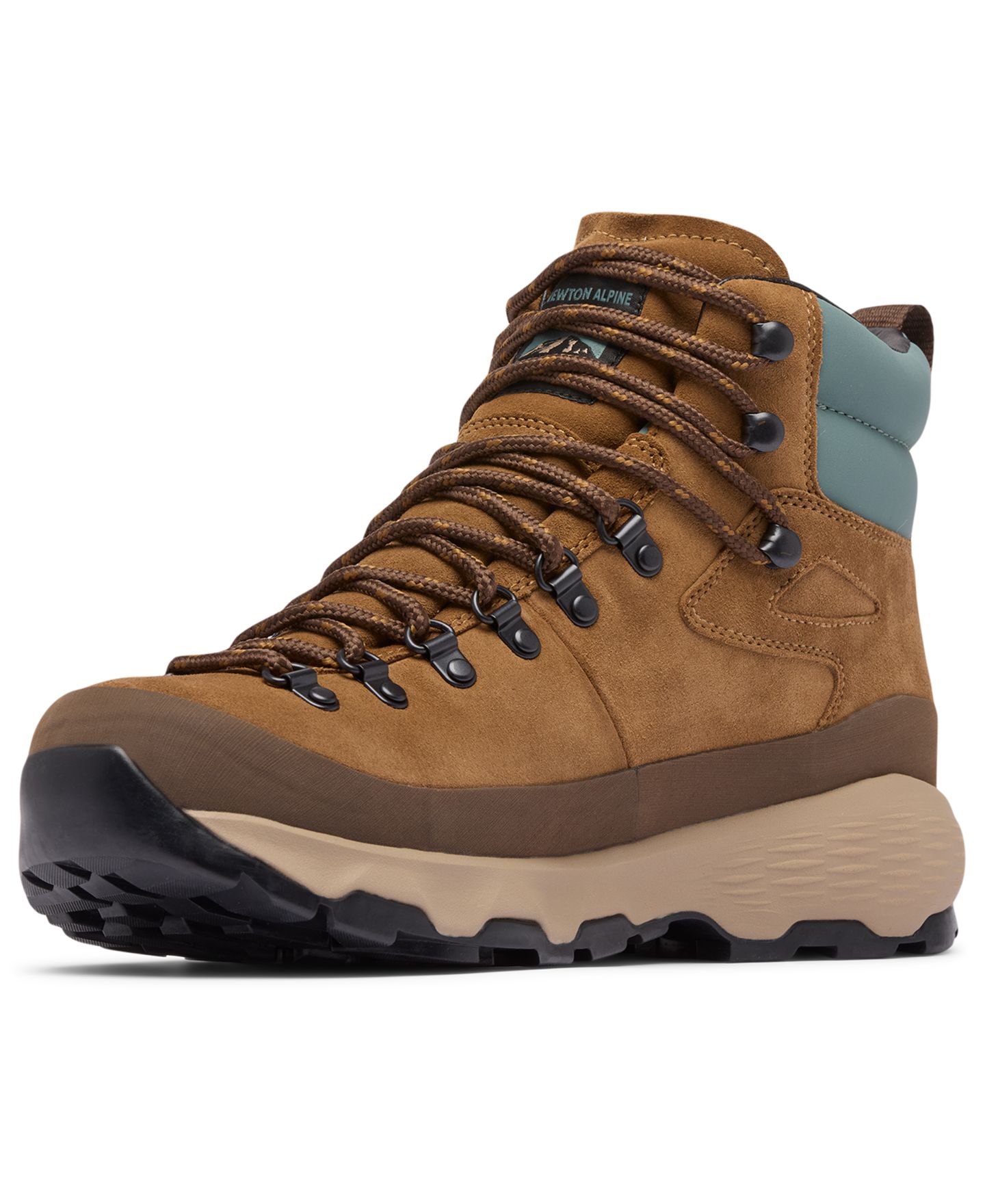 Мужские ботинки Columbia Newton Alpine, цвет: Коричневый / Металлический — фото 9