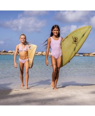 Big Girls Sorbet Stripe Teen Scoop Swimsuit