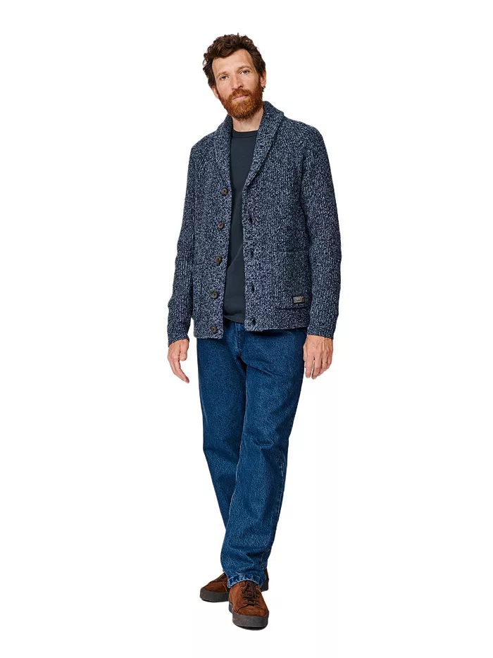 Men's Studham Shawl Collar Cardigan - thumbnail 2