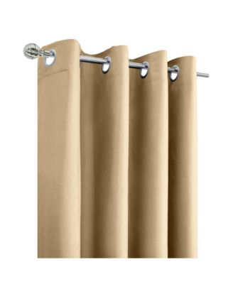 Alpine Blackout Premium Stylish and Functional Grommet Curtain Panel 52" x Taupe