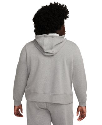 Plus Size Dri-FIT One Full-Zip French Terry Hoodie 