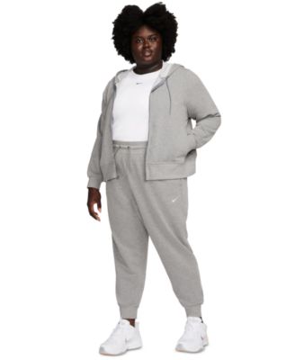 Plus Size Dri-FIT One Full-Zip French Terry Hoodie 