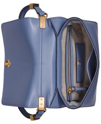 Jericho Flap Shoulder with Sculpted Hardware Bag