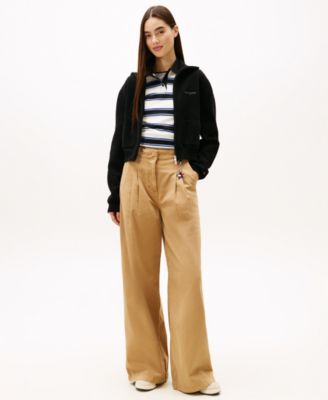 Women's Cozy Script Long-Sleeve Cardigan Sweater