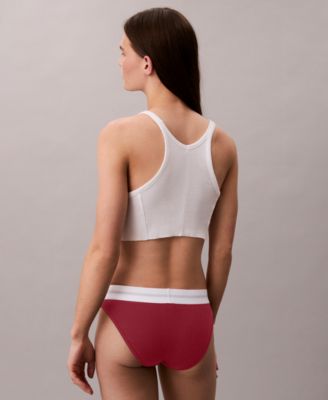 Women's Ribbed Bikini Underwear QF8022