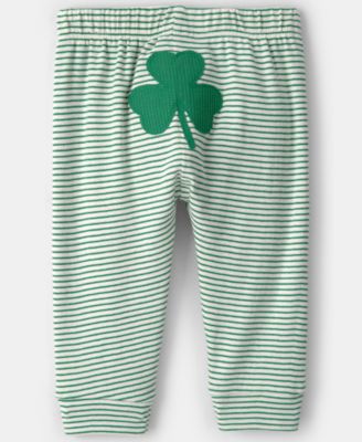 Baby Girls' or Baby Boys' Shenanigans Striped Bodysuit and Pants, 2-Piece Set