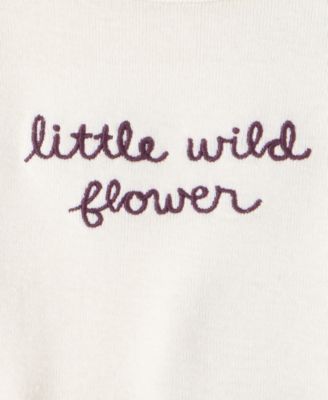 Baby Girls' Floral Bodysuit, Long-Sleeve Bodysuit and Pants, 3-Piece Set