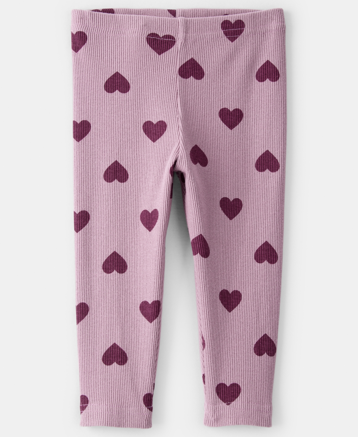 Carter's Baby Girls 2-piece Long-sleeve Sweater And Leggings Set In Purple
