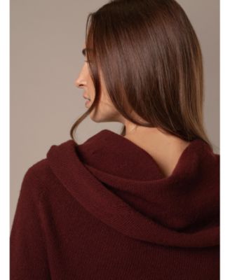 Women's Collared Slouch Sweater