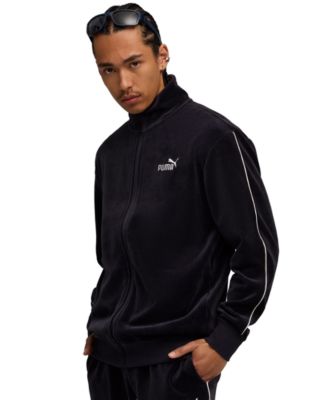 トップス 00s puma velour setup track jersey y2k Puma Men's Velour Track Long-Sleeve Jacket - Macy's