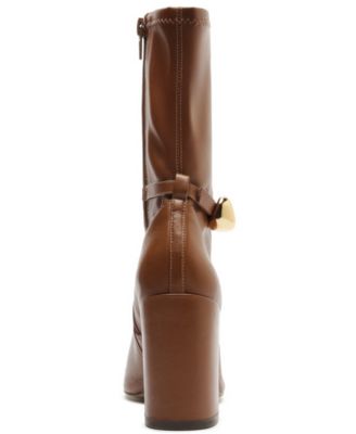 Women's Farrah High Block Square Toe Booties