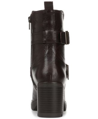 Women's Vail Block Heel Moto Booties