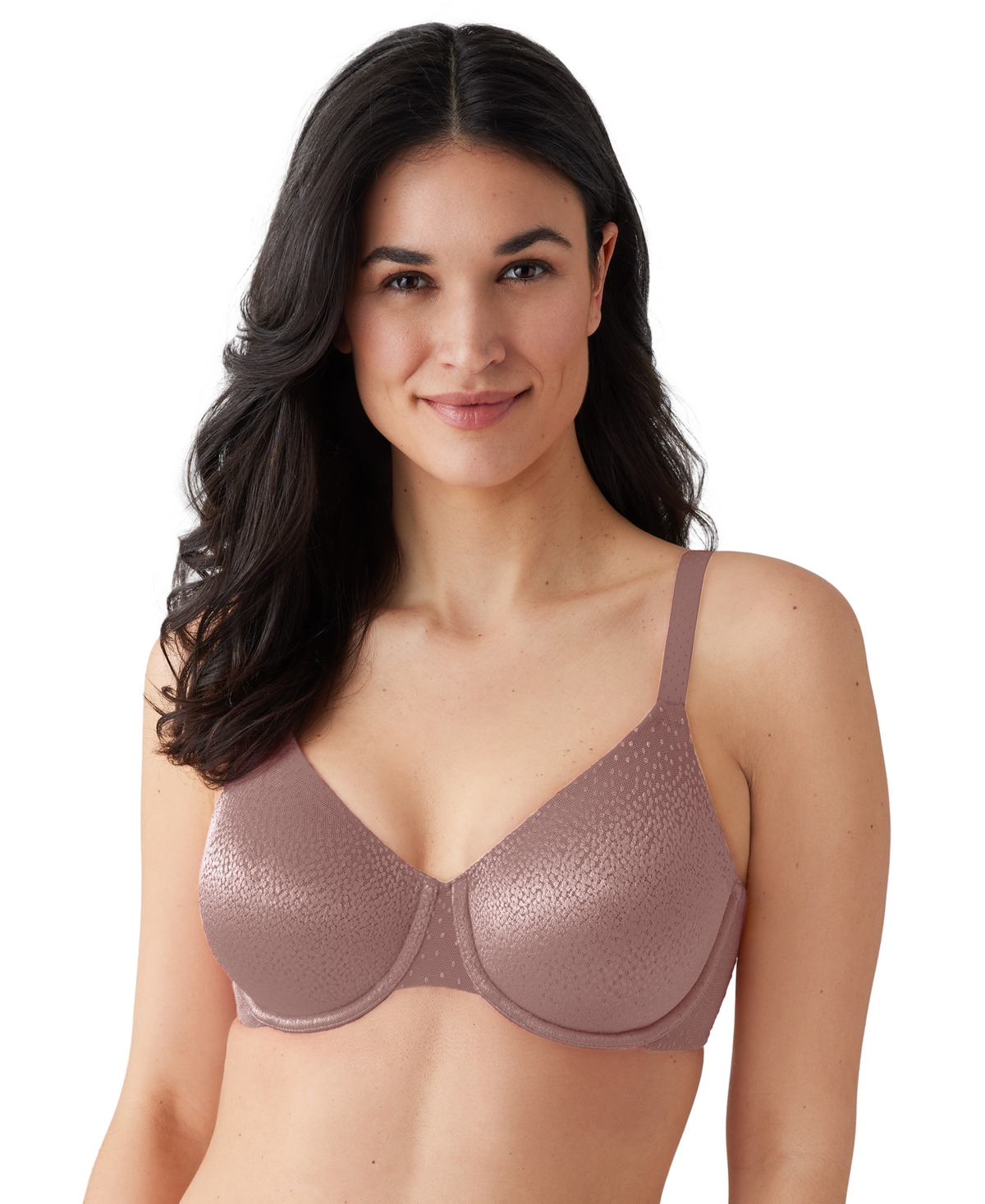 Wacoal Women's Back Appeal Underwire Bra 855303 In Brown