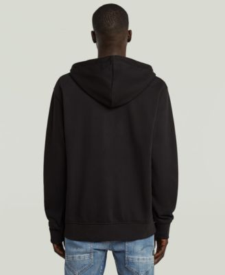 Men's Script Long-Sleeve Hooded Sweatshirt