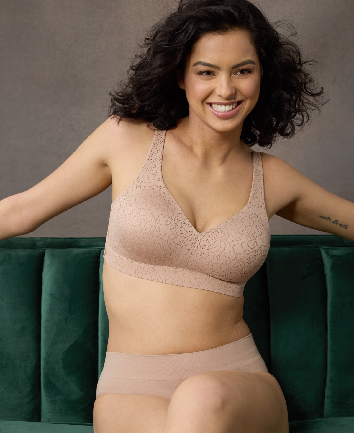 Wacoal Inside Job™ Wireless Bra In Brown